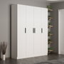 Hanah Home Noah - 8200 Perchero de recibidor Blanco